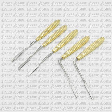 Set of 5 Joseph Nasal Saw Rasp, Nose Surgery, Rhinoplasty Rasp, Care Instruments