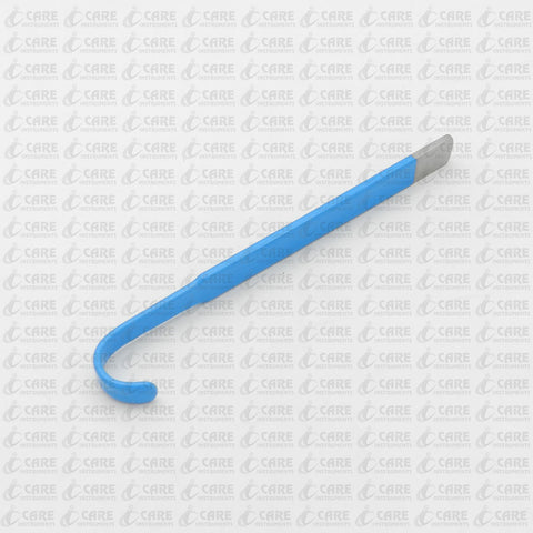 Parkes Nasal Retractor Insulated 15 cm x 8 mm Wide Blade - Strongly Curved