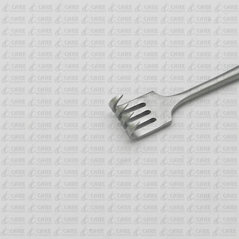 Murphy Retractor 7 7/8", 4 Prongs Sharp, Surgical Instruments - Care Instruments