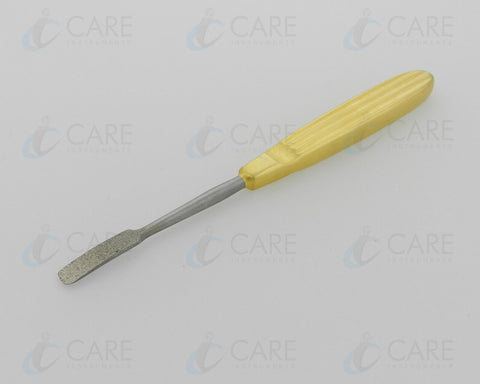 Peet Nasal Rasp-Curved Diamond Surface 17.5 cm Nasal Surgery Care Instruments