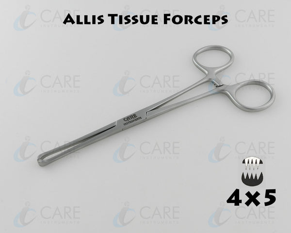 Allis Tissue Forceps, Straight 6