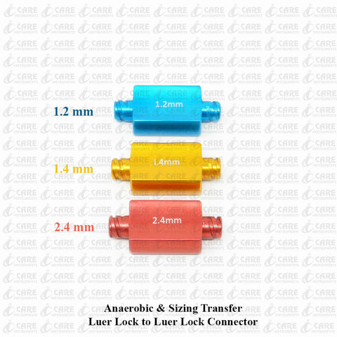 Anaerobic & Sizing Fat Transfer Adapter Luer Lock to Luer LockÃ‚Â - Care Instrument