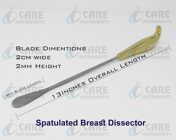 Spatulated Breast Dissector, 13