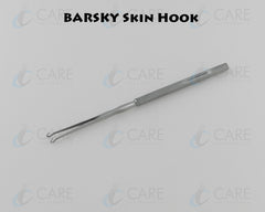 Barsky Double Skin Hook 14.5 cm x 5mm, facial Surgery retractor Care Instruments