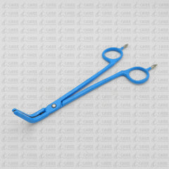 Bipolar Vessel Sealer Forceps Angled Clamp Insulated Laparoscopic Open Bi-Clamp