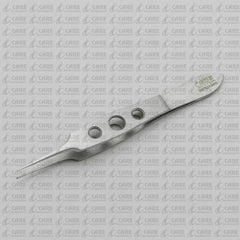 Short Bonn Fine Toothed Forceps 84 mm 0.3 mm Tip Eye Ophthalmic Care Instruments