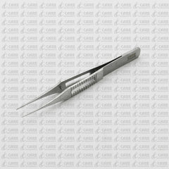 Bonn Fine Toothed Forceps 9 cm 0.3 mm 1x2 teeth Eye Ophthalmic Care Instruments