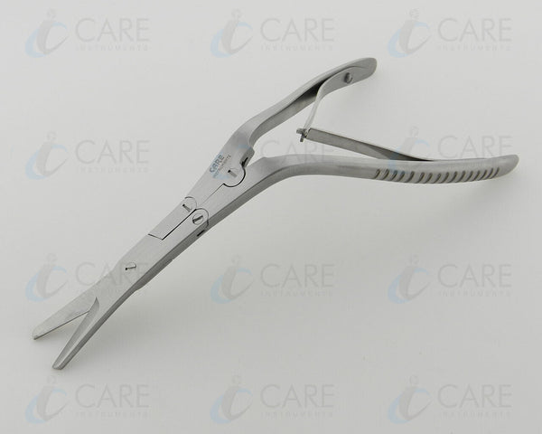 Caplan Nasal Shears Double Action Angled 8