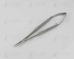 Castroviejo Micro Needle Holder 15 cm, Smooth Jaws Straight, Care Instruments