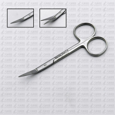 Converse Scissors 10 cm Angled, Wilmer / Conjunctival Scissors Care Instruments