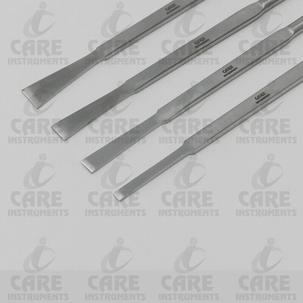 Cottle Chisel Osteotomes Set (4mm 7mm 10mm 12mm) Orthopedic Surgical Instruments