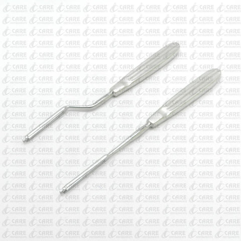 Set of 2 Ballenger Swivel Knife 4mm Straight & Bayonet, ENT Nasal Instruments