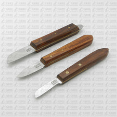 Set of 3 Dental Lab Plaster Knife, #6R + #7R + #12R, Dental Plaster Knife