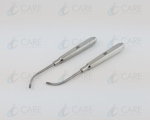 Dingman Otobraders Rasps Left and Right 12 fine teeth 15 cm Care Instruments