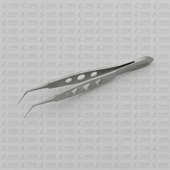 Florakis Endothelial Forceps, 10.6 cm, 12 mm long Tip, Care Eye Ophthalmic