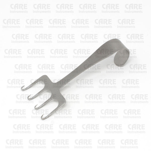 Freeman Face Lift Retractor 4 Inline prongs Care Instruments