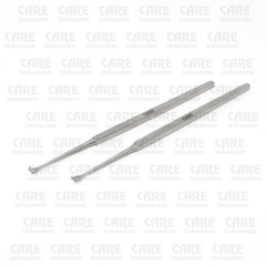 Guthrie Fixation Skin Hooks Set 13 cm Sharp 2 Prongs Dermatology Instruments