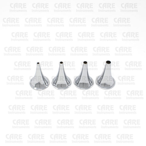 Hartman Ear Speculum Set 4 Pieces 3,4,5,6 mm Surgical ENT Instruments Specula