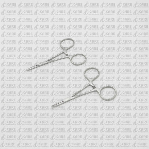 Hartmann Mosquito Hemostatic Forceps 4",STR & CVD Serrated Jaws Care Instruments