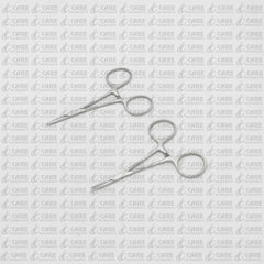 Hartmann Mosquito Hemostatic Forceps 4",STR & CVD Serrated Jaws Care Instruments