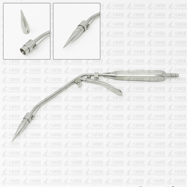 Hemorrhoid Suction Ligator with Loading Cone, Angle Down Rectal Proctoscope