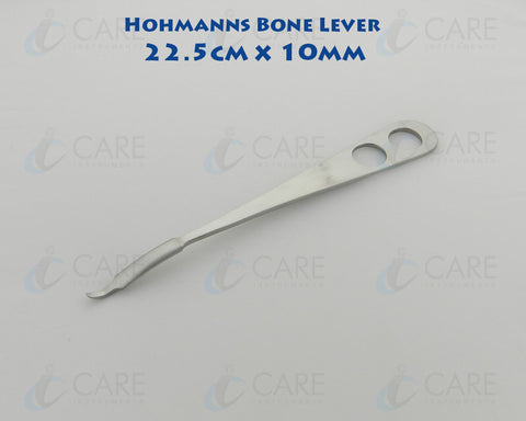 OR Grade Hohmann Bone Lever Retractor 22.5 cm 10 mm wide Orthopedic Instruments