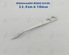 OR Grade Hohmann Bone Lever Retractor 22.5 cm 10 mm wide Orthopedic Instruments