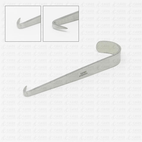 OR Grade Jackson Trachea Tenaculum Hook & Retractor 4" Small - Tracheotomy ENT