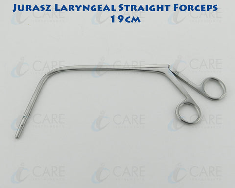 Jurasz Laryngeal Forceps Straight 19 cm Rounger Care Instruments