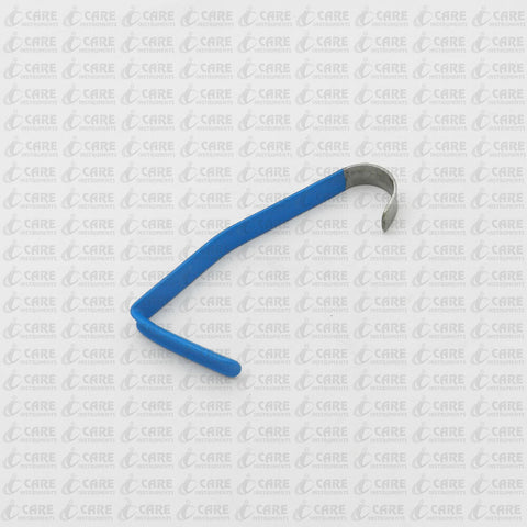 Maliniac Nasal Retractor Insulated 11.3 cm Angled Grip, 45 mm x 10 mm wide Blade