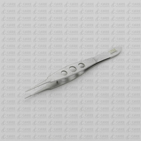 McPherson Corneal Tying Forceps, 10.8 cm, 1x2 Teeth, 12 mm, Care Eye Ophthalmic