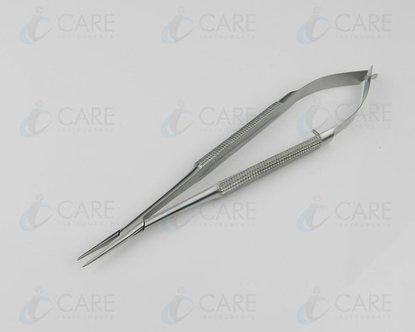 Micro Needle Holder Straight 14 cm, Care Micro Needle Holders