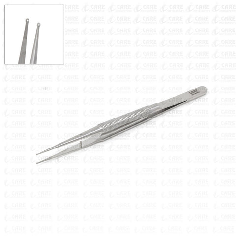 Micro Ring Forceps Curved Straight 18, 15 cm Counter Balanced Handle