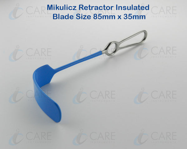 Mikulicz Retractor Insulated 85 mm x 35 mm Blade Care Instruments