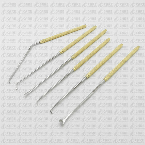 Nerve Root Penfield Dissector - Neuro Spinal Orthopedic Instruments - Set of 6