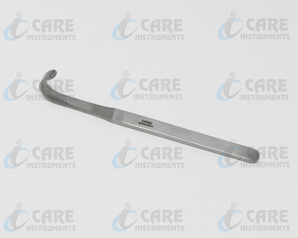 Parkes Nasal Retractor 15 cm x 8 mm Wide Blade Strongly Curved, Care Instruments