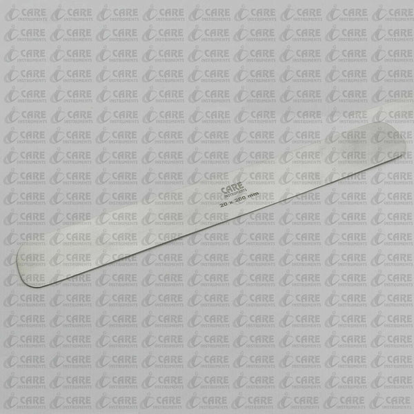 Ribbon Retractor, Malleable, 20 cm, Surgical abdominal cardiovascular ophthalmic