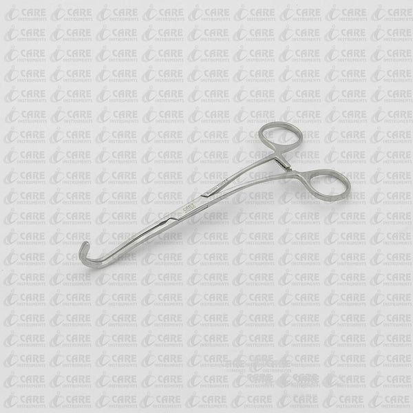 Cooley Pendiatric Vascular Clamp 17 cm, 50mm Graduations on Jaw Care Instruments