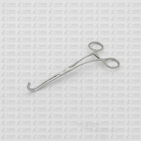 Cooley Pendiatric Vascular Clamp 17 cm, 50mm Graduations on Jaw Care Instruments