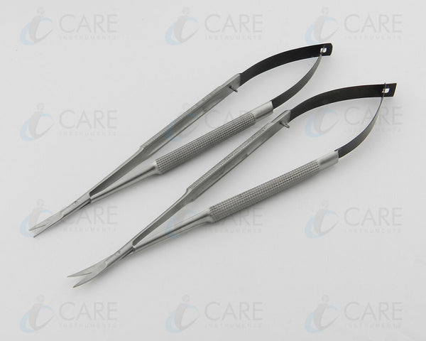 Supercut Castroviejo Micro Scissors Set of 2 18 cm, Care Optometry Instruments