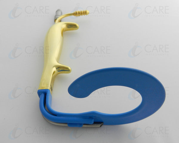 Stanger C Circular Breast Retractor Insulated w/Fiberoptic & Suction