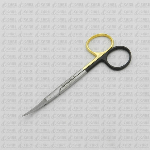 TC + Supercut Iris Scissors 11.5 cm Curved, Delicate Scissors Care Instruments