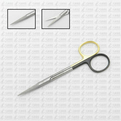 TC + Supercut Iris Scissors 12.5 cm Straight, Delicate Scissors Care Instruments