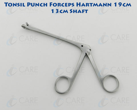 Hartmann Tonsil Punch Forceps 19 cm Round Basket (13 cm Shaft) Care Instruments