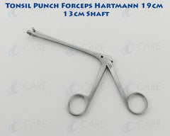 Hartmann Tonsil Punch Forceps 19 cm Round Basket (13 cm Shaft) Care Instruments