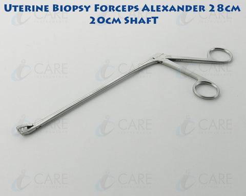 Uterine Biopsy Forceps Alexander 28 cm (20 cm Shaft) Care Instruments