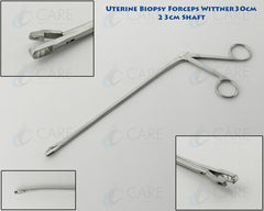 Wittner Uterine Biopsy Forceps 30 cm (23 cm Shaft) Care Gynecology Instruments